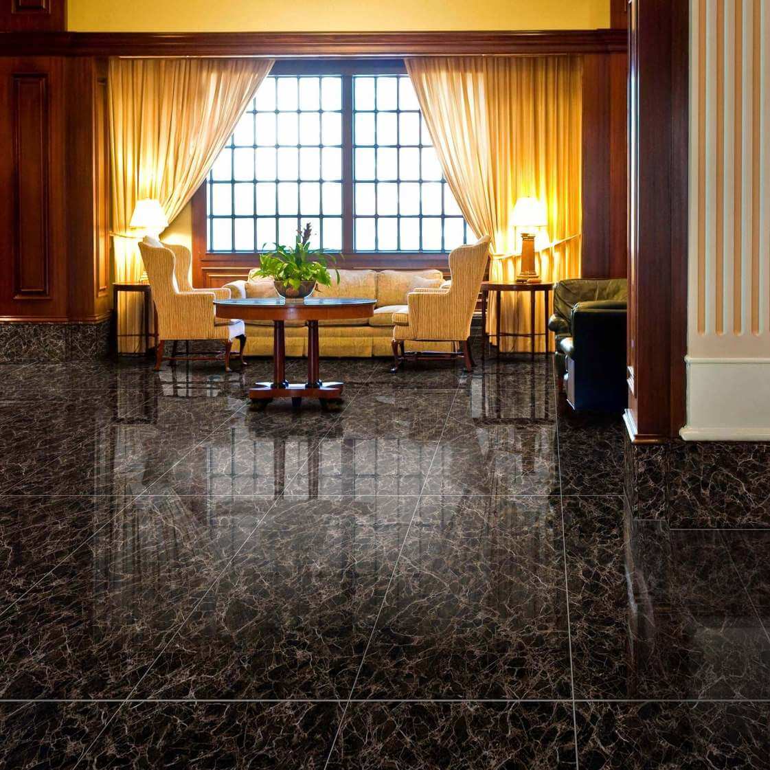 GARUDA TILE Garuda Emperador Dark Brown 60x120 (random) - 2
